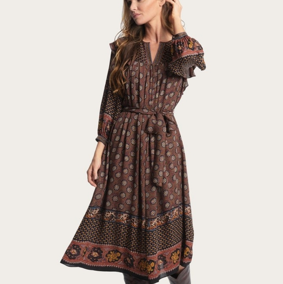 NWT FRYE Jenna Dress - Picture 4 of 11